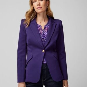 NWT White House Black Market LuxeStretch Editor Blazer Size 14